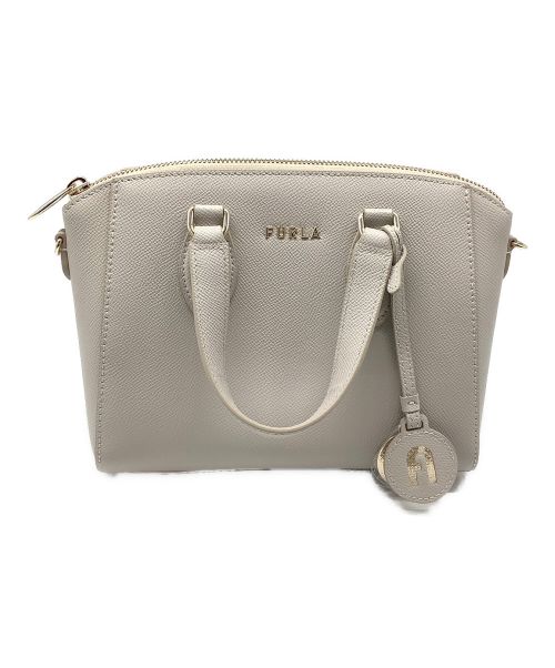 FURLA（フルラ）FURLA (フルラ) 2WAYショルダーバッグ ベージュの古着・服飾アイテム