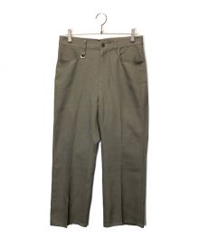 MONKEY TIME（モンキータイム）の古着「PE SHARK SKIN TROUSER」｜ベージュ