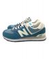 NEW BALANCE (ニューバランス) 574 ブルー×ホワイト サイズ:SIZE 25.5cm(US M7.5)：8000円