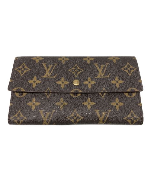 LOUIS VUITTON（ルイ ヴィトン）LOUIS VUITTON (ルイ ヴィトン) 長財布 ブラウンの古着・服飾アイテム