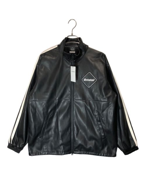 F.C.Real Bristol（エフシーレアルブリストル）F.C.REAL BRISTOL (エフシーレアルブリストル) SYNTHETIC LEATHER BLOUSON ブラック サイズ:SIZE M 未使用品の古着・服飾アイテム