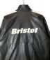 中古・古着 F.C.REAL BRISTOL (エフシーレアルブリストル) SYNTHETIC LEATHER BLOUSON ブラック サイズ:SIZE M 未使用品：43000円