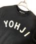 Y-3 (ワイスリー) Yohji Letters Short Sleeve Tee（ヨウジ レターズ ショートスリーブ ティー） ブラック サイズ:M：5000円