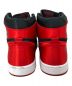 NIKE (ナイキ) WMNS AIR JORDAN 1 RETRO HIGH OG レッド×ブラック サイズ:SIZE 27.5cm( US10.5)：15000円