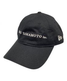 New Era×YOHJI YAMAMOTO（ニューエラ×ヨウジヤマモト）の古着「キャップ」｜ブラック