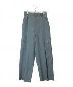 IRENEアイレネ）の古着「Color Gabardine Pants」｜グリーン