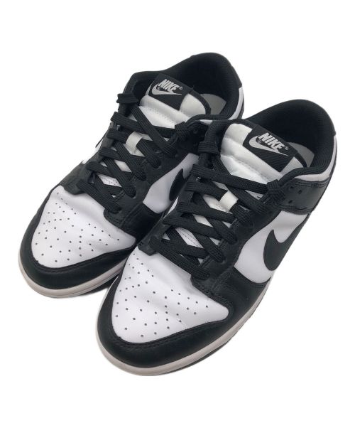 NIKE（ナイキ）NIKE (ナイキ) WMNS DUNK LOW ブラック×ホワイト サイズ:cm 25.5の古着・服飾アイテム