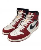 NIKEナイキ）の古着「AIR JORDAN 1 RETRO HIGH OG "LOST & FOUND"」｜レッド×ホワイト