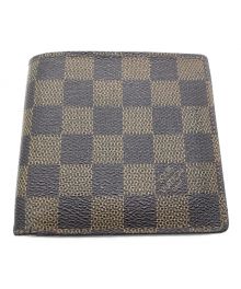 LOUIS VUITTON（ルイ ヴィトン）の古着「2つ折り財布」｜ブラウン