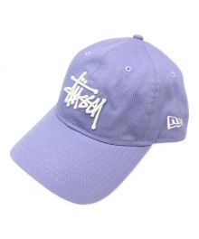 stussy×New Era（ステューシー×ニューエラ）の古着「NEW ERA 9TWENTY BASIC STRAPBACK」｜ラベンダー