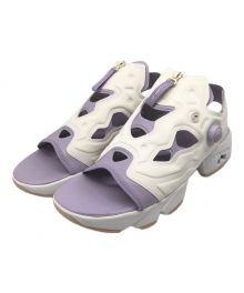 REEBOK（リーボック）の古着「INSTAPUMP FURY SANDAL ZIP」｜ホワイト×ラベンダー