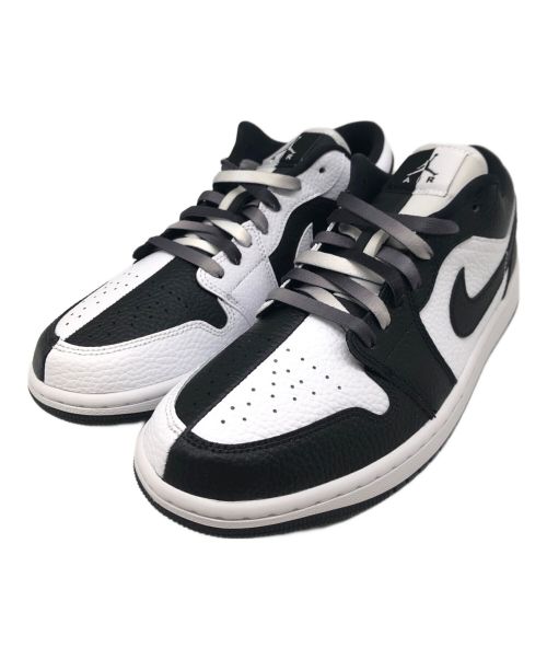 NIKE（ナイキ）NIKE (ナイキ) WMNS AIR JORDAN 1 LOW SE ブラック×ホワイト サイズ:SIZE 27cmの古着・服飾アイテム