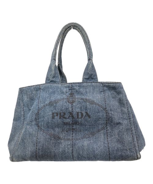 PRADA（プラダ）PRADA (プラダ) トートバッグ インディゴの古着・服飾アイテム