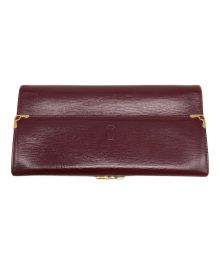 Cartier（カルティエ）の古着「長財布」｜レッド