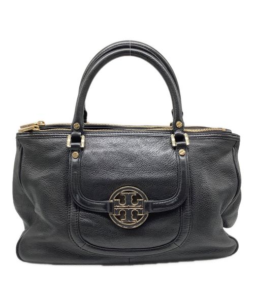 TORY BURCH（トリーバーチ）TORY BURCH (トリーバーチ) 2WAYバッグ ブラックの古着・服飾アイテム