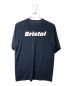 F.C.Real Bristol (エフシーレアルブリストル) Tシャツ ネイビー サイズ:Ｍ：6000円