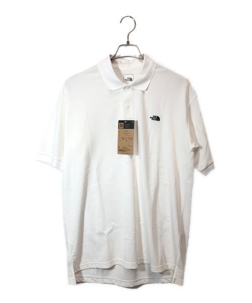 THE NORTH FACE（ザ ノース フェイス）THE NORTH FACE (ザ ノース フェイス) S/S any Part POLO（ショートスリーブエニーパートポロ） ホワイト サイズ:L 未使用品の古着・服飾アイテム