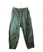 THE NORTHFACE PURPLELABELザ・ノースフェイス パープルレーベル）の古着「Ripstop Shirred Waist Pants」｜グリーン