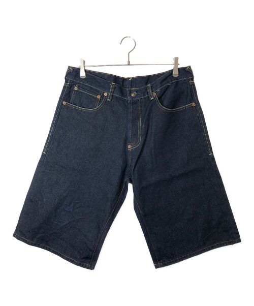 EVISU（エビス）EVISU (エビス) デニムハーフパンツ インディゴ サイズ:SIZE 81cm (W32)の古着・服飾アイテム