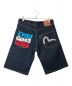 EVISU (エビス) デニムハーフパンツ インディゴ サイズ:SIZE 81cm (W32)：9000円