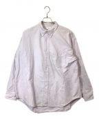 Graphpaperグラフペーパー）の古着「OXFORD L/S B.D BOX SHIRT」｜ピンク