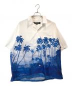 NEIGHBORHOODネイバーフッド）の古着「palm tree hawaiian shirt」｜ホワイト×ブルー