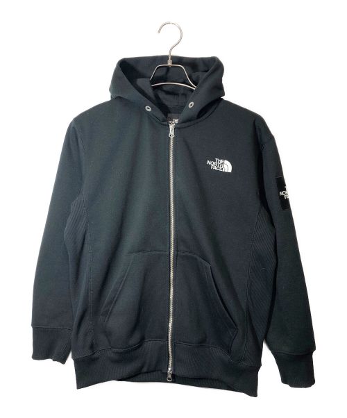 THE NORTH FACE（ザ ノース フェイス）THE NORTH FACE (ザ ノース フェイス) Square Logo FullZip（スクエアロゴフルジップ） ブラック サイズ:Sの古着・服飾アイテム