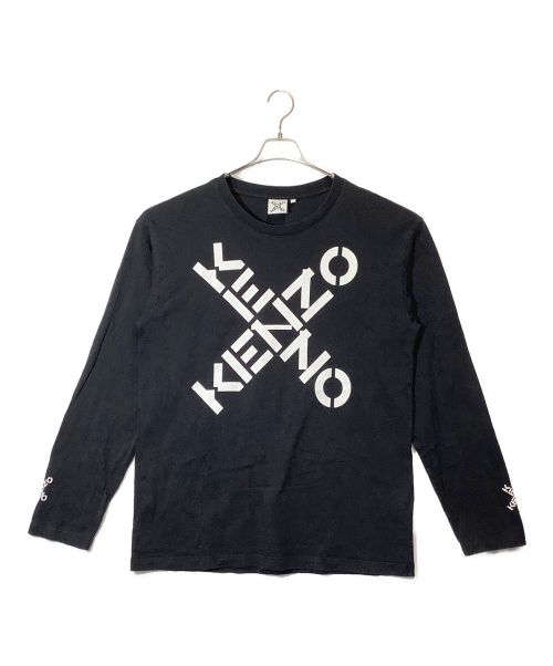 KENZO（ケンゾー）KENZO (ケンゾー) 長袖カットソー ブラック サイズ:Lの古着・服飾アイテム