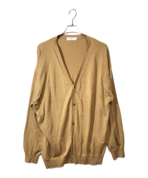 Graphpaper（グラフペーパー）Graphpaper (グラフペーパー) Suvin Cardigan ベージュ サイズ:SIZE Freeの古着・服飾アイテム