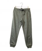 GRAMICCIグラミチ）の古着「BONDING KNIT FLEECE NARROW RIB PANTS」｜グリーン