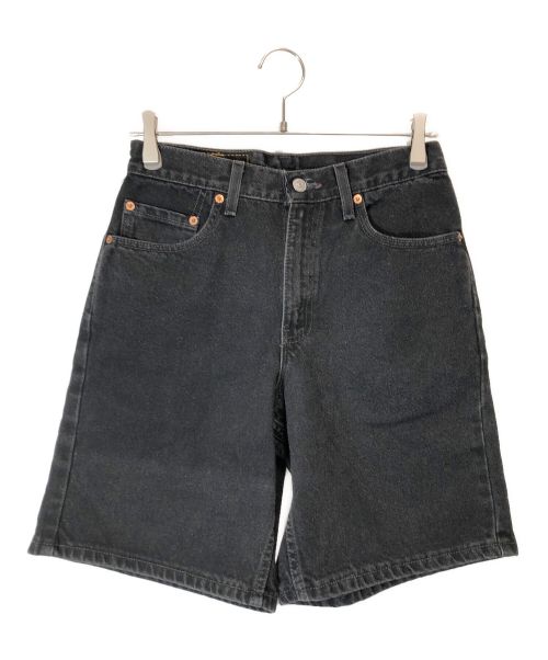 LEVI'S（リーバイス）LEVI'S (リーバイス) デニムショートパンツ ブラック サイズ:SIZE 73.5cm (W29)の古着・服飾アイテム