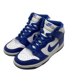 NIKE（ナイキ）の古着「Dunk High "Game Royal"(ダンクハイ　"ゲームロイヤル"）」｜ホワイト×ブルー