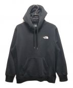 THE NORTH FACEザ ノース フェイス）の古着「Back Square Logo Hoodie」｜ブラック