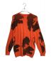 TTT MSW (ティー) BONSAI STENCIL KNIT オレンジ×ブラウン サイズ:SIZE M：8000円