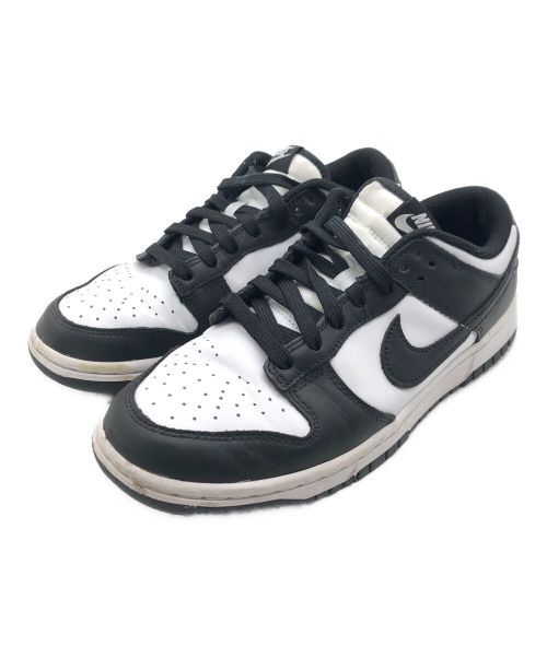 NIKE（ナイキ）NIKE (ナイキ) WMNS DUNK LOW(ウィメンズ ダンク ロー) ホワイト×ブラック サイズ:SIZE 25cm(US8)の古着・服飾アイテム