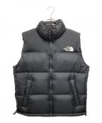 THE NORTH FACEザ ノース フェイス）の古着「NUPTSE VEST（ヌプシ ベスト）」｜ブラック