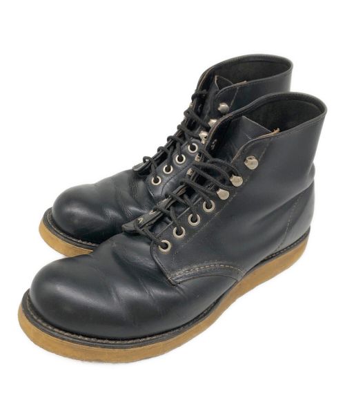 RED WING（レッドウィング）RED WING (レッドウィング) 6-inch Classic Round ブラック サイズ:SIZE 8 1/2 Dの古着・服飾アイテム