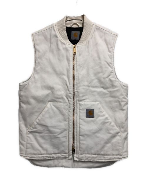 Carhartt WIP（カーハート ワークインプログレス）Carhartt WIP (カーハート ワークインプログレス) ベスト ホワイト サイズ:Ｍの古着・服飾アイテム