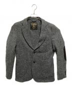 URBAN RESEARCH×Harris Tweedアーバンリサーチ×ハリスツイード）の古着「エルボーパッチテーラードジャケット」｜グレー