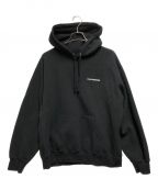 SUPREMEシュプリーム）の古着「aoi stacked hooded sweatshirt」｜ブラック