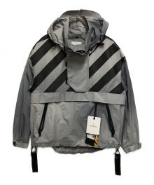 MONCLER×OFFWHITE（モンクレール×オフホワイト）の古着「ナイロンジャケット」｜グレー