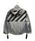 MONCLER (モンクレール) OFFWHITE (オフホワイト) ナイロンジャケット グレー サイズ:ＳＩＺＥ２：130000円