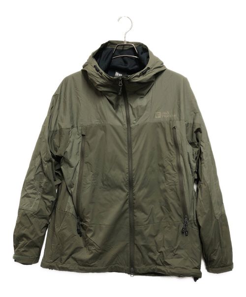 Jack Wolfskin（ジャック ウルフスキン）Jack Wolfskin (ジャック ウルフスキン) JP TECHFLEX WARM JK V2 オリーブ サイズ:XLの古着・服飾アイテム