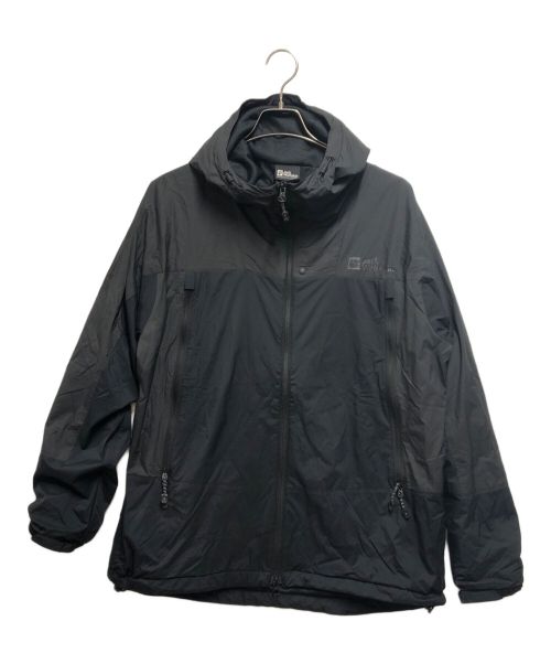 Jack Wolfskin（ジャック ウルフスキン）Jack Wolfskin (ジャック ウルフスキン) JP TECHFLEX WARM JK V2 ブラック サイズ:XLの古着・服飾アイテム