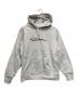 SUPREME（シュプリーム）の古着「18AW Classic Script Hooded Sweatshirt」｜ライトグレー