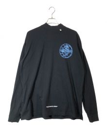 OFFWHITE（オフホワイト）の古着「モックネックカットソー」｜ブラック