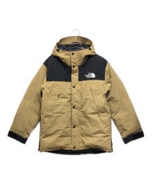 THE NORTH FACE（ザ ノース フェイス）の古着「マウンテンダウンジャケット」｜カーキ×ブラック