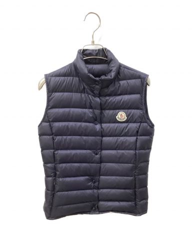 中古・古着通販】MONCLER (モンクレール) ダウンベスト ネイビー