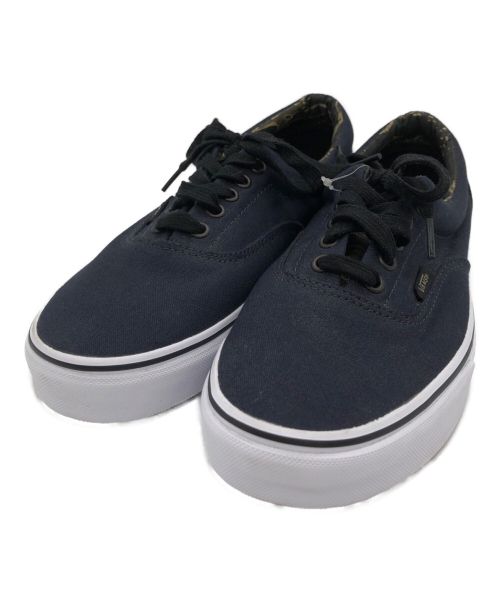 VANS（バンズ）VANS (バンズ) ローカットスニーカー ブラック×カーキ サイズ:27.0cmの古着・服飾アイテム