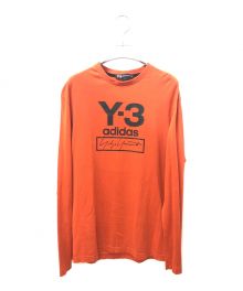 adidas×Y-3（アディダス×ワイスリー）の古着「長袖カットソー」｜オレンジ